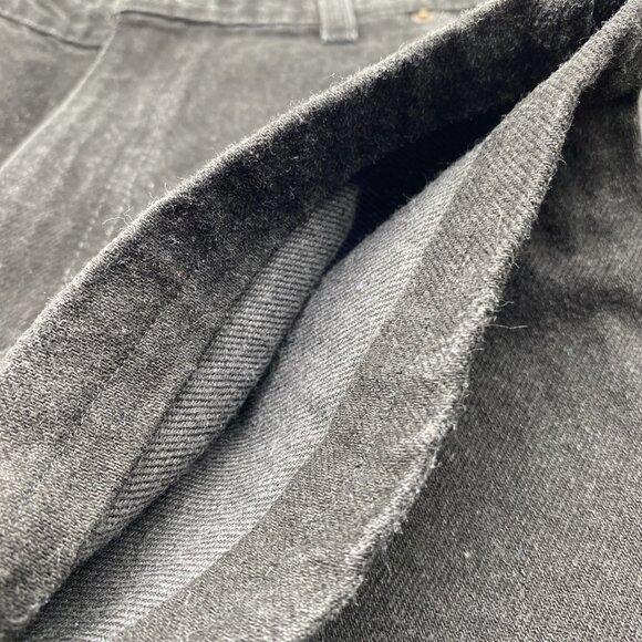 Vintage Levis 634 Denim Jeans Mens 40 Inch Waist Black 90s Y2K Orange Tab Canada - Picture 13 of 16